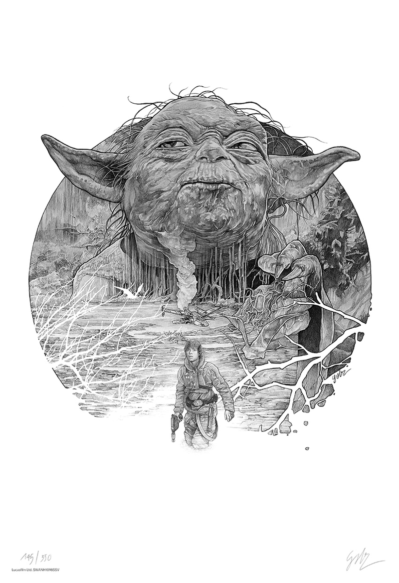 The Empire Strikes Back variant by Gabz